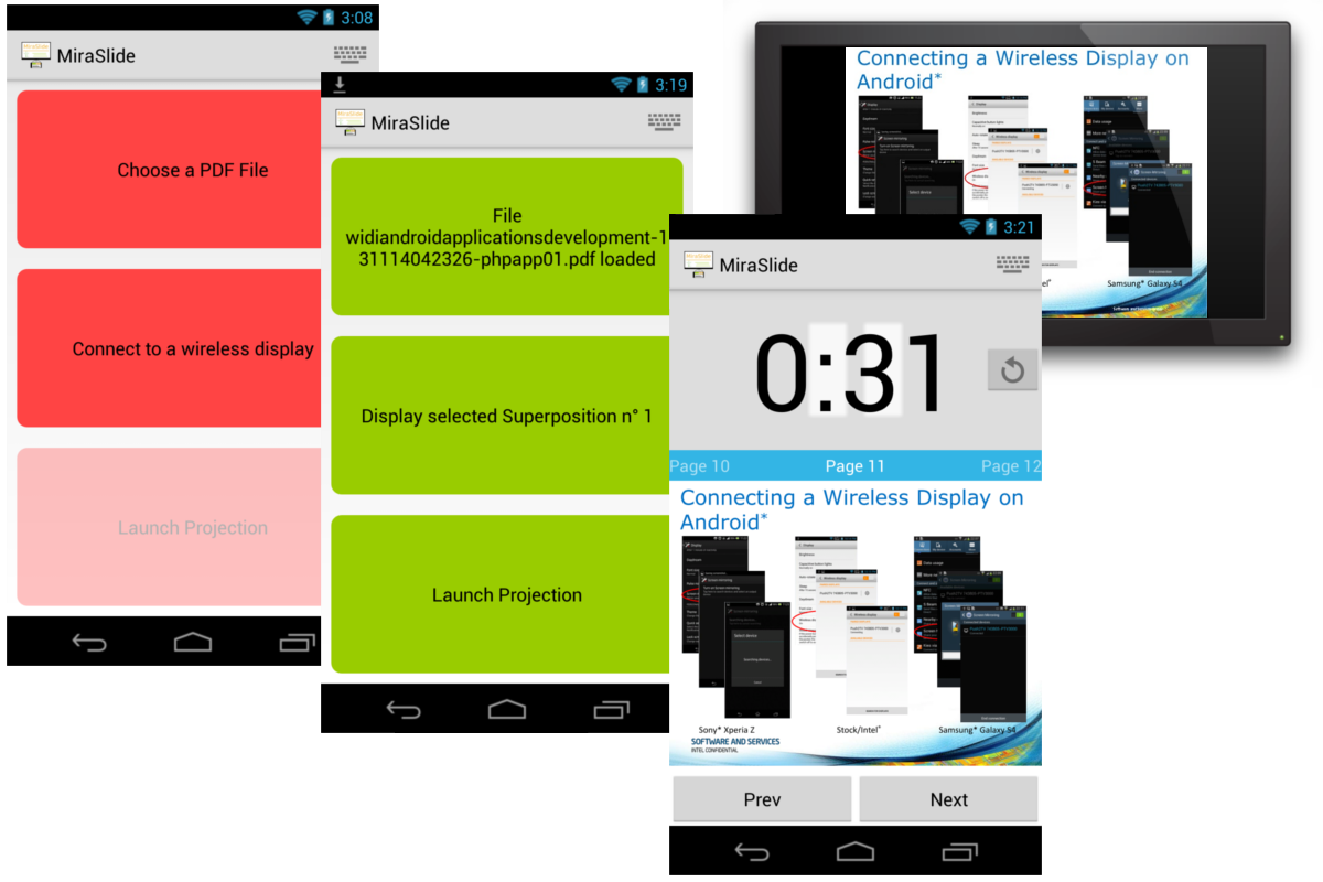 MiraSlide presentation